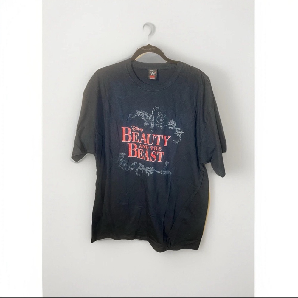 Disney Beauty and the Beast Black T-Shirt